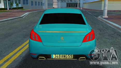 Peugeot 508 HDi 2011 para GTA Vice City