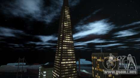 Iluminación nocturna mejorada v1.0 para GTA San Andreas