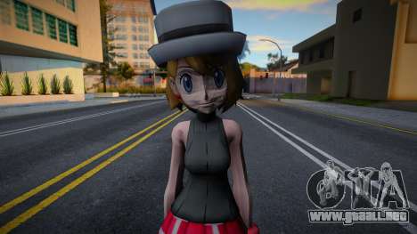 Serena from Pokemon Journeys para GTA San Andreas