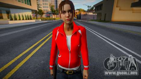 Zoe (Nike Elite Red) de Left 4 Dead para GTA San Andreas