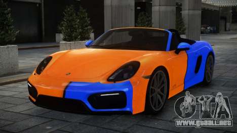 Porsche Boxster 981 GTS S4 para GTA 4