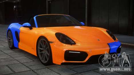 Porsche Boxster 981 GTS S4 para GTA 4