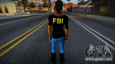 Rochelle (FBI) de Left 4 Dead 2 para GTA San Andreas