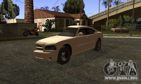 Cargador Dodge bisectado para GTA San Andreas