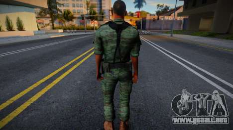 Soldado de las Fuerzas Blindadas de México para GTA San Andreas
