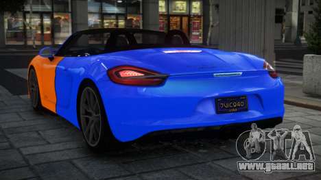 Porsche Boxster 981 GTS S4 para GTA 4