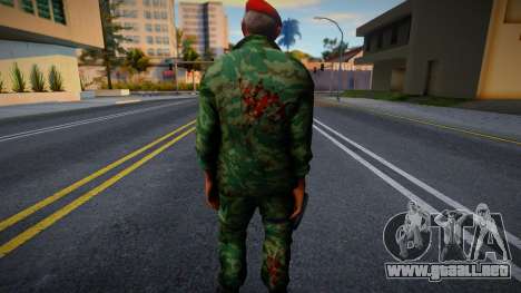 Bill en uniforme de Left 4 Dead para GTA San Andreas