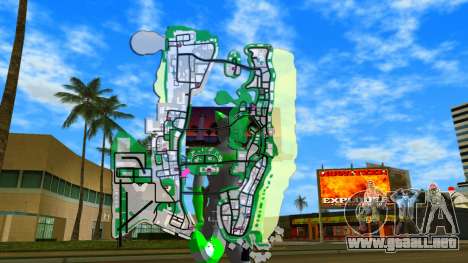 Atardecer en Vice City (pantalla de GTA Trilogy) para GTA Vice City