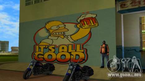Homer Wall para GTA Vice City