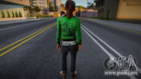 Zoe (Verde) de Left 4 Dead para GTA San Andreas