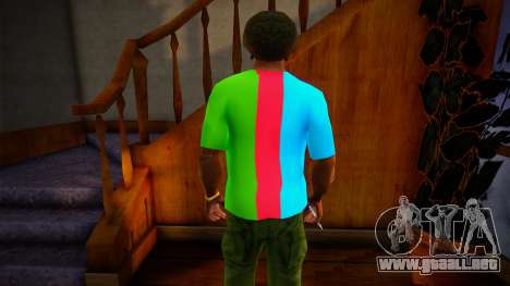 Azerbaijan T-Shirt para GTA San Andreas