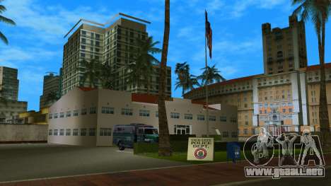 Brown Brick Police Station para GTA Vice City