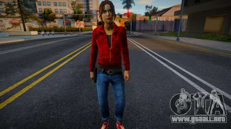 Zoe (Rojo) de Left 4 Dead para GTA San Andreas
