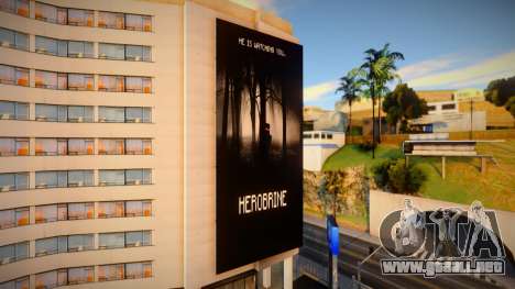 Herobrine Billboard para GTA San Andreas