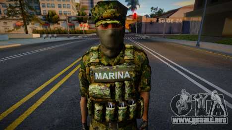 Soldado de la Armada de México para GTA San Andreas