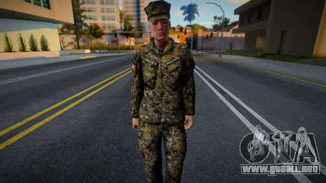 Soldado de la Armada de México v1 para GTA San Andreas