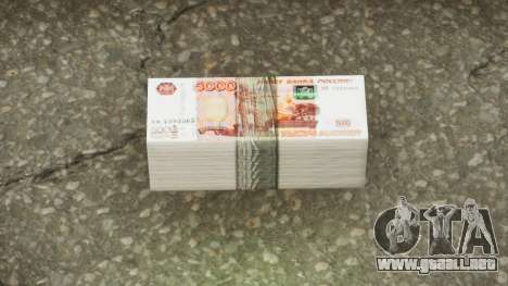 Realistic Banknote RUB 5000