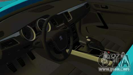 Peugeot 508 HDi 2011 para GTA Vice City