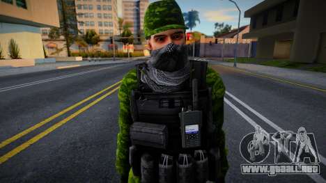 Soldado enmascarado v1 para GTA San Andreas