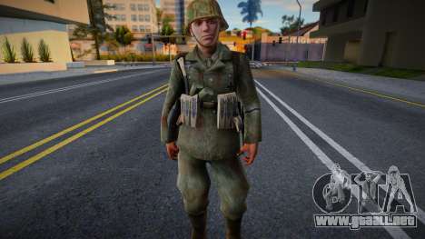 Soldado de la Wehrmacht V4 para GTA San Andreas