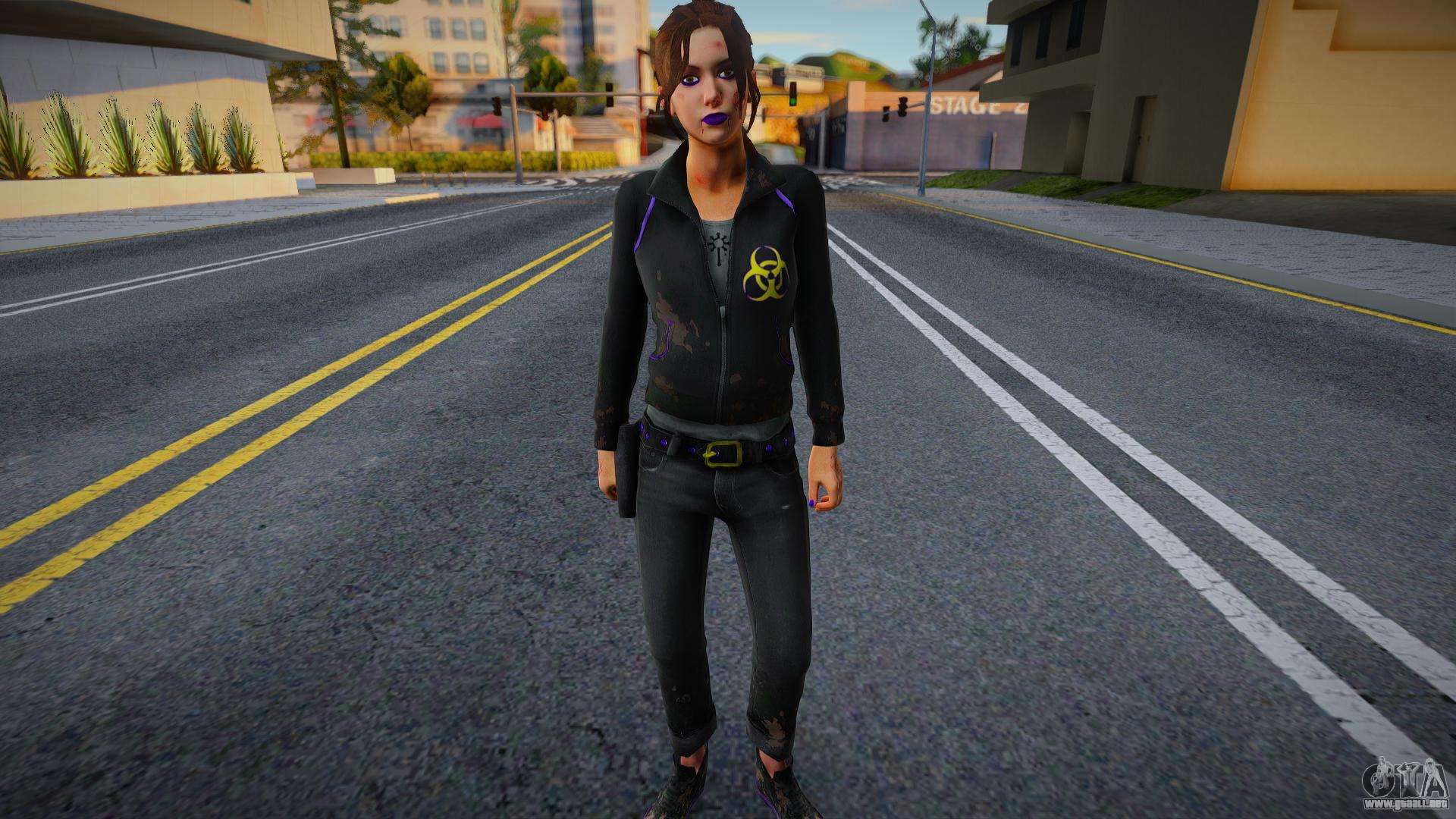 Zoe (asesina caótica) de Left 4 Dead para GTA San Andreas