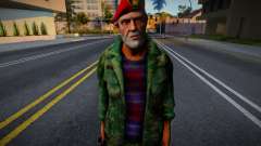 Bill en uniforme de Left 4 Dead para GTA San Andreas