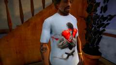 Street Fighter 5 Ryu T-Shirt para GTA San Andreas