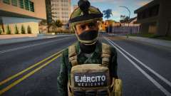 Soldado del Cuerpo de Fuerzas Especiales de México para GTA San Andreas