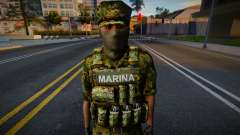 Soldado de la Armada de México para GTA San Andreas