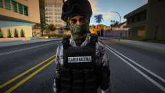 Soldado de la Guardia Nacional de México v2 para GTA San Andreas