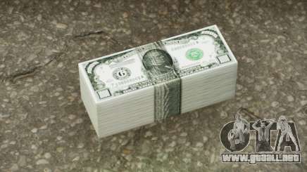 Realistic Banknote USD 1000 para GTA San Andreas Definitive Edition