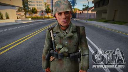 Soldado de la Wehrmacht V2 para GTA San Andreas