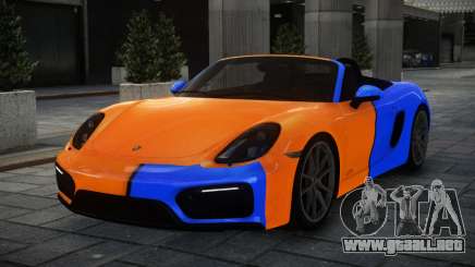 Porsche Boxster 981 GTS S4 para GTA 4