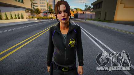 Zoe (asesina caótica) de Left 4 Dead para GTA San Andreas