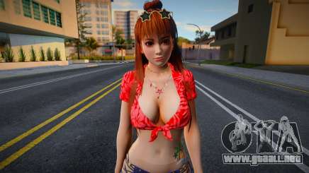 DOAXVV Kasumi - Loco Moco Vacation para GTA San Andreas