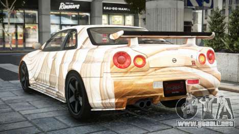 Nissan Skyline R34 GTR Nismo S11 para GTA 4