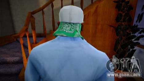 Nueva gorra de gángster CJ con pañuelo para GTA San Andreas