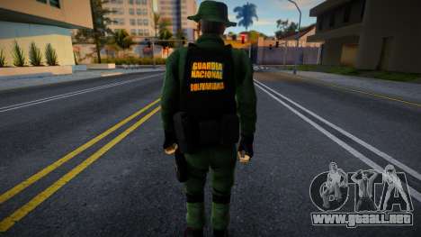 Soldado boliviano de DESUR v1 para GTA San Andreas