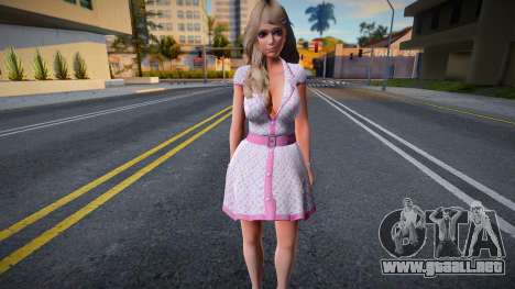DOAXVV Amy - Clinic Dress Louis Vuitton para GTA San Andreas