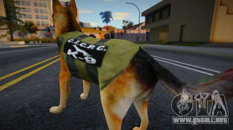 Perro de K9 Cicpc para GTA San Andreas