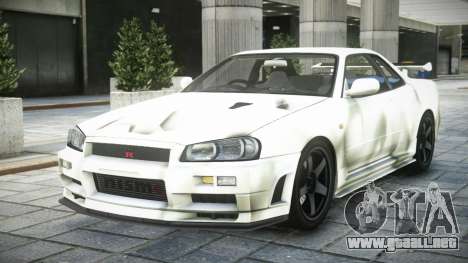 Nissan Skyline R34 GTR Nismo S2 para GTA 4