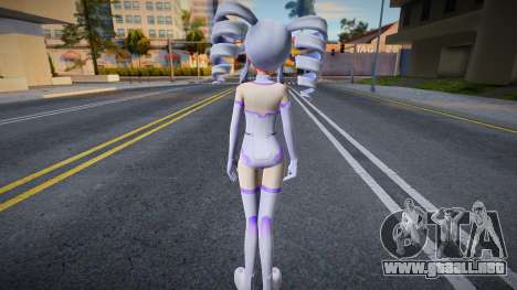 Lilac Black Sister (Custom Neptunia Skin) para GTA San Andreas