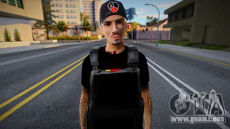 Mercenario de Los Zetas V2 para GTA San Andreas