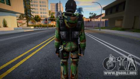 SAS (Fuerzas Verdes Especiales) de Counter-Strik para GTA San Andreas
