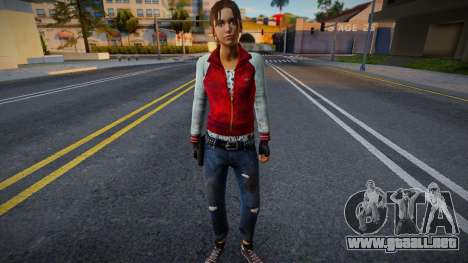 Zoe (Genérico) de Left 4 Dead para GTA San Andreas