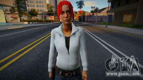 Zoe (Ginger & Freckles) de Left 4 Dead para GTA San Andreas