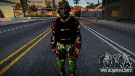 Soldado Camuflage Urbano para GTA San Andreas