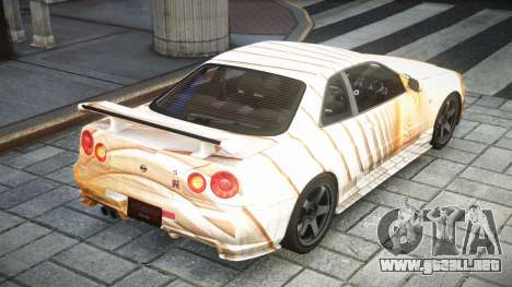 Nissan Skyline R34 GTR Nismo S11 para GTA 4