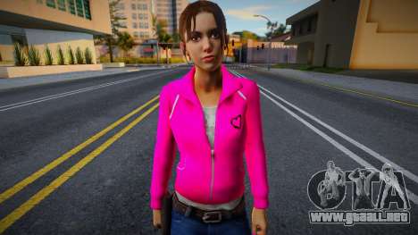 Zoe (Pink V2) de Left 4 Dead para GTA San Andreas