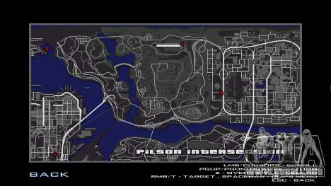 New Map and Radar para GTA San Andreas